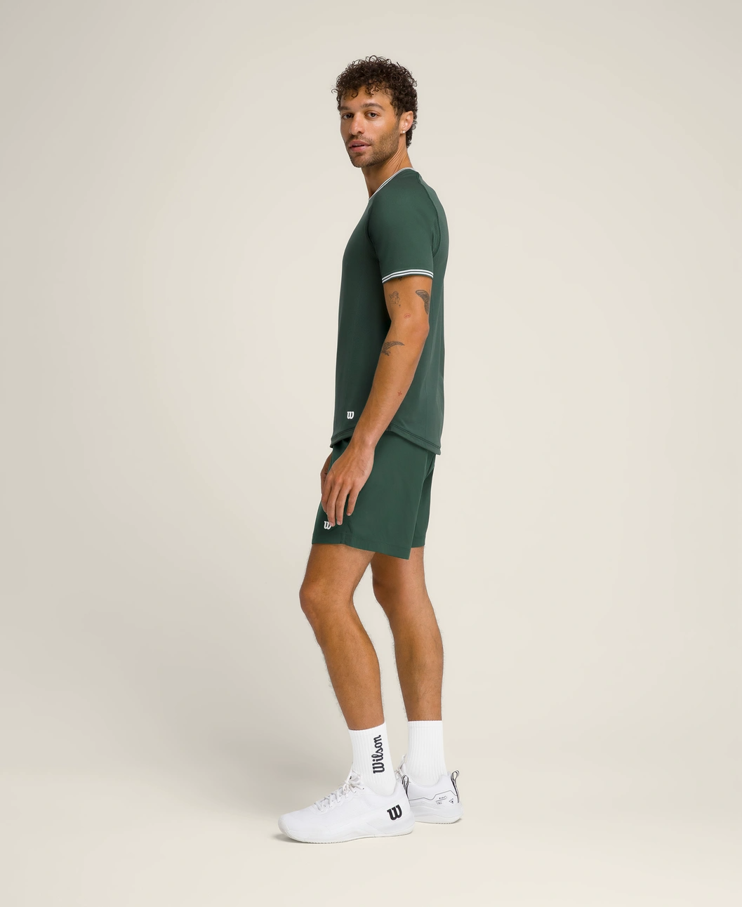 Tennis Volley Short in Green