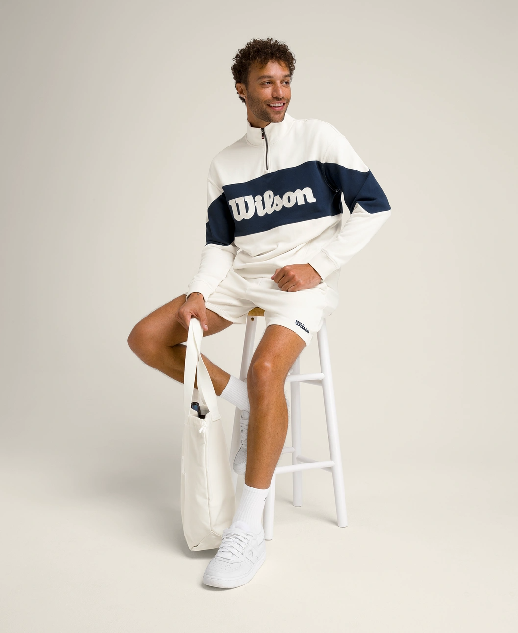Parkside Sweatshort in White