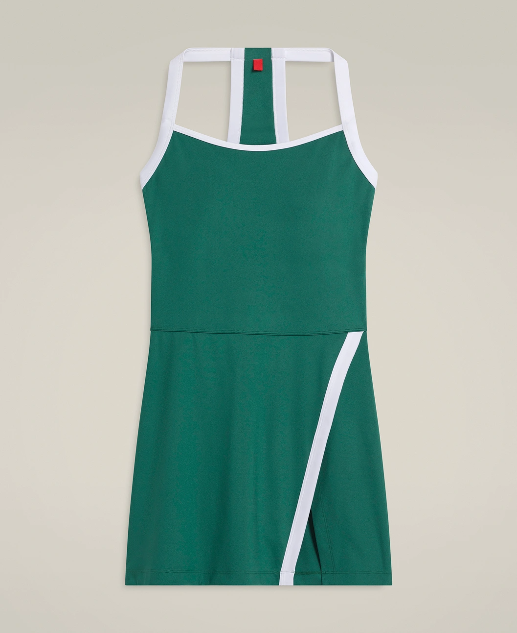 Rally Halter Dress in Green