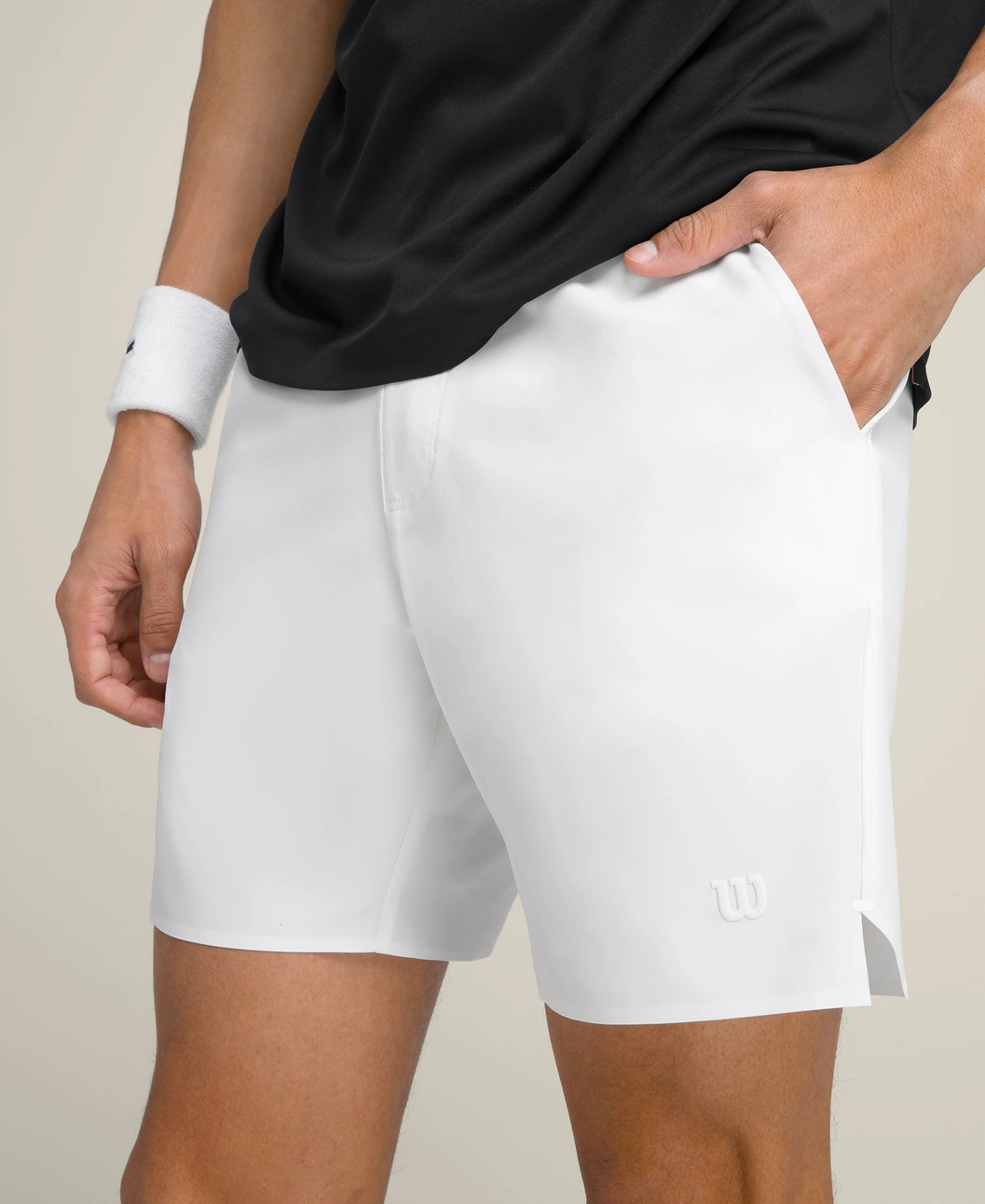 Tournament Pro Short in White