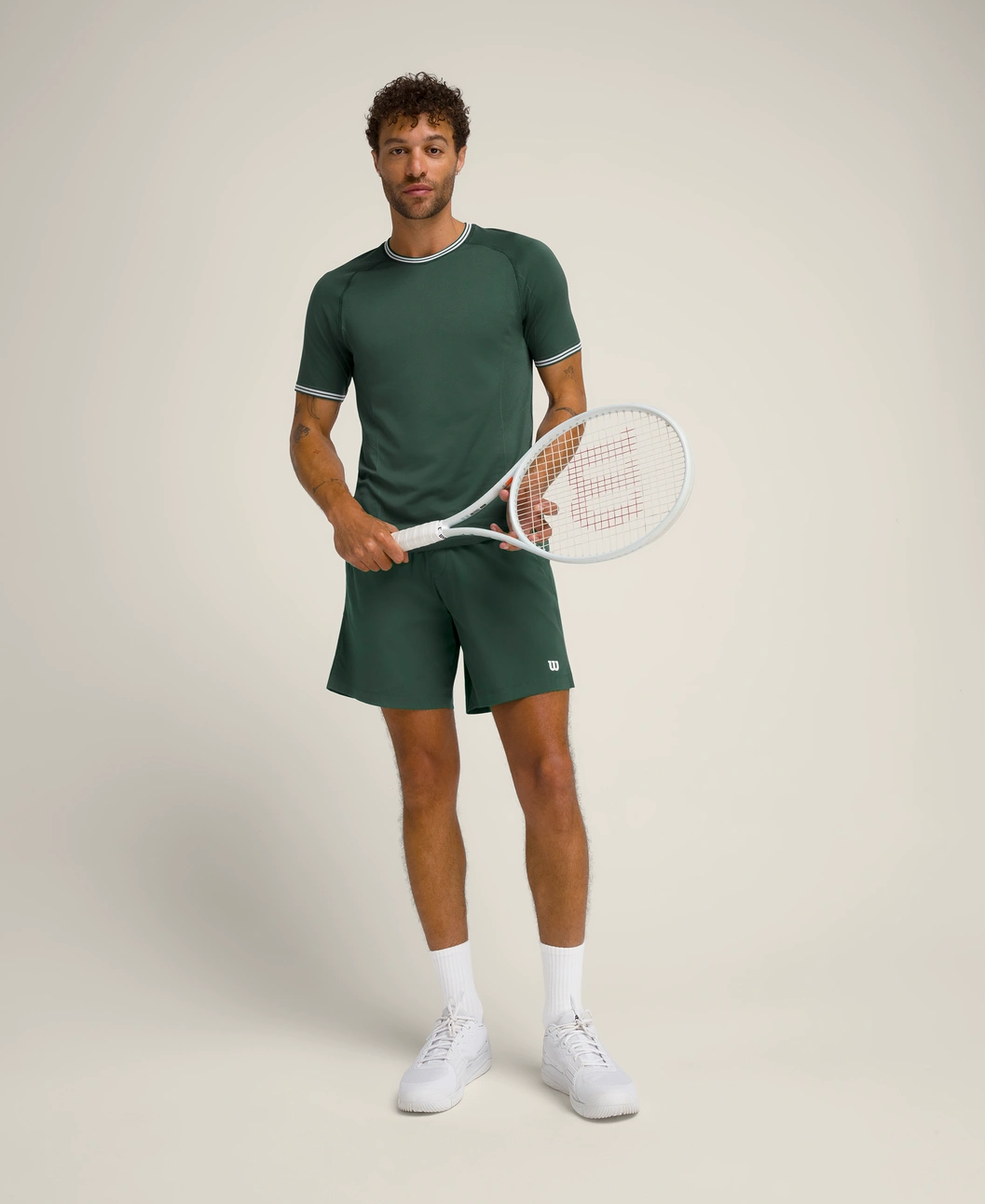 Tennis Volley Short in Green