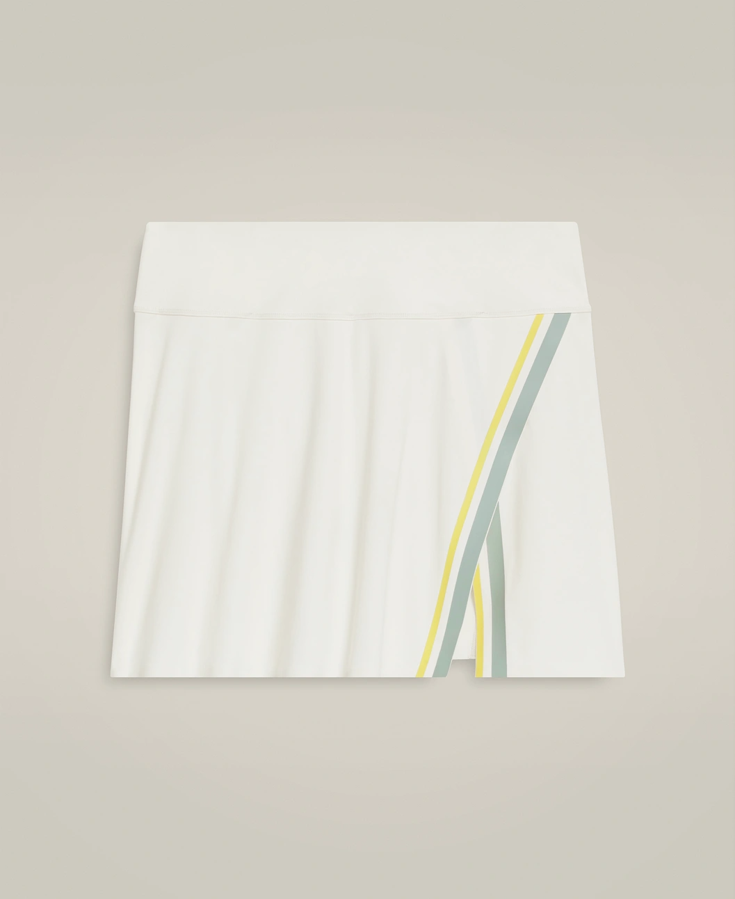 Tennis Slice Skirt in White