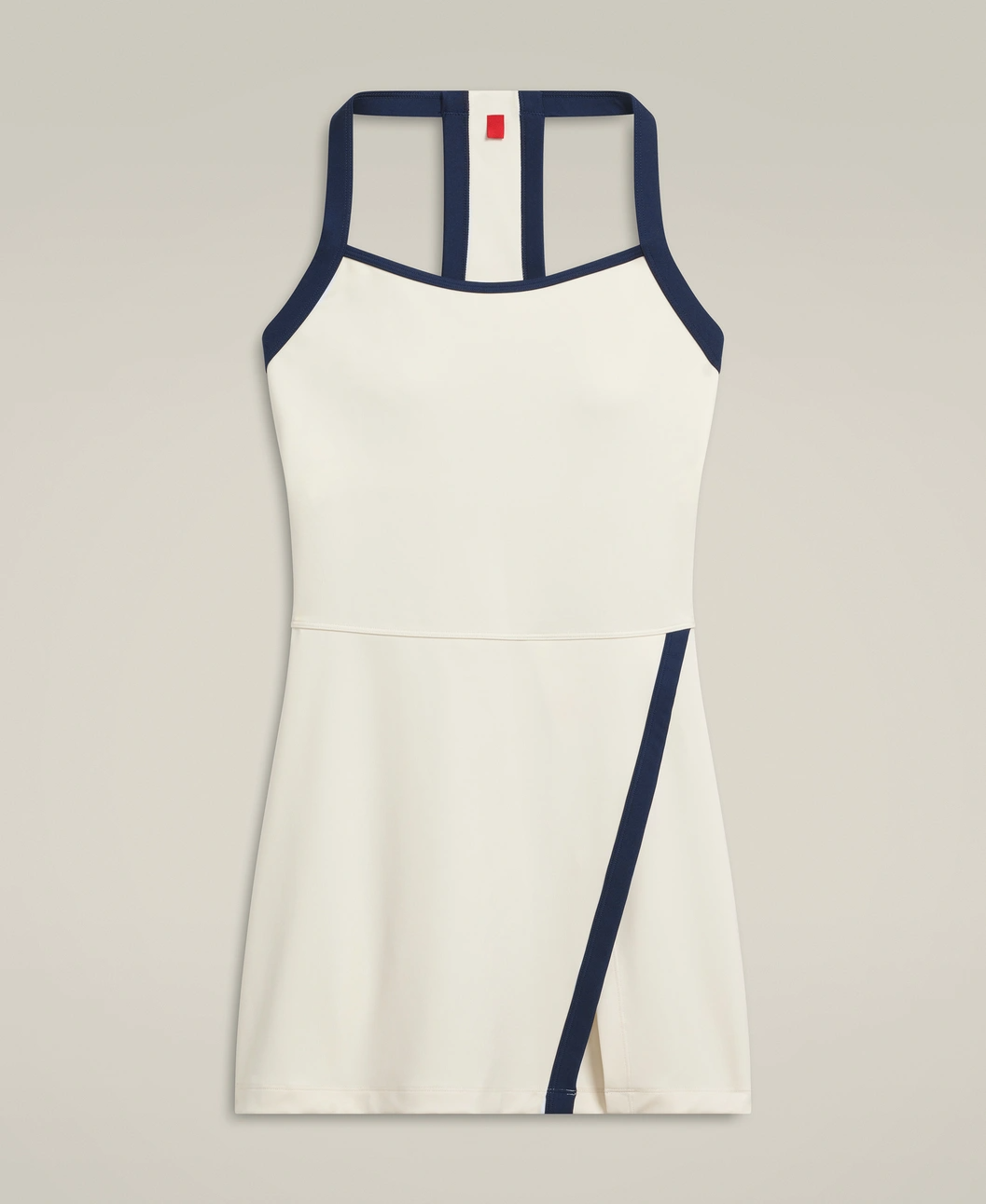 Rally Halter Dress in White