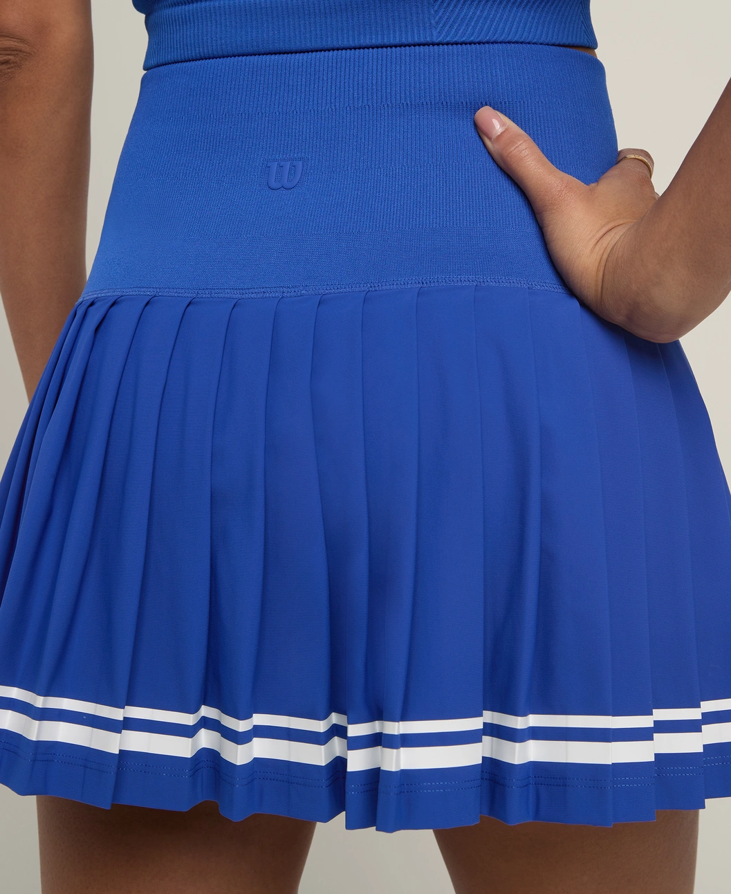 Midtown Tennis Skirt in Royal Blue