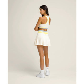 WILSON Midtown Tennis Skirt in Sandrift / Aurora