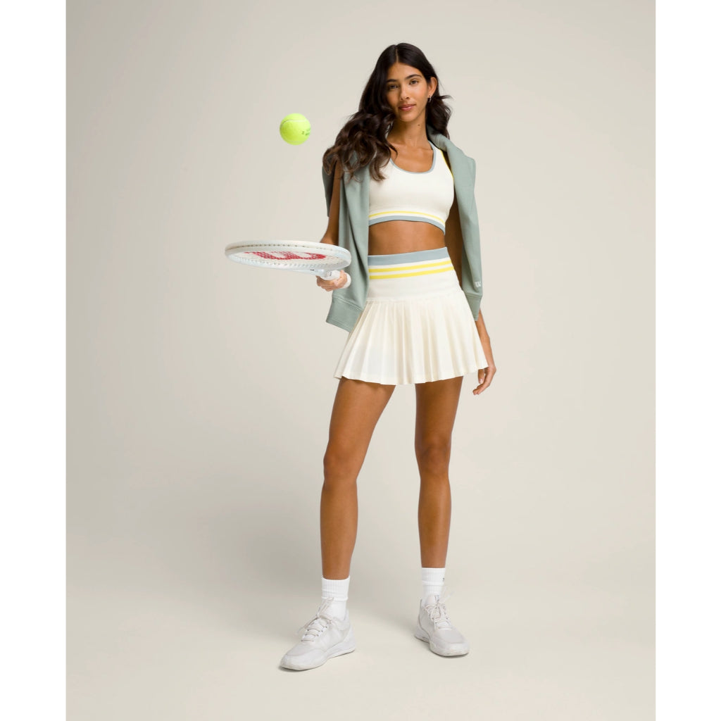 WILSON Midtown Tennis Skirt in Sandrift / Aurora