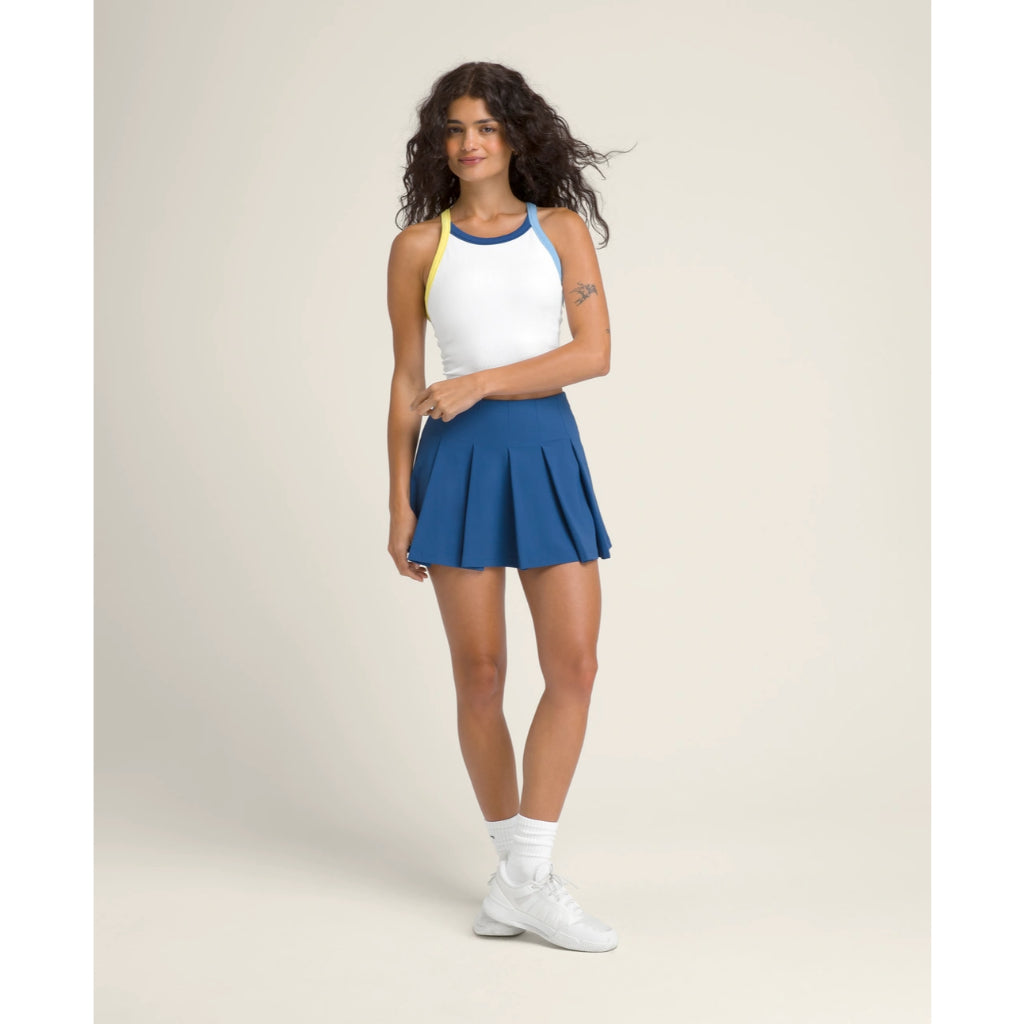 On The Daily Brami in Bright White / Airy Blue
