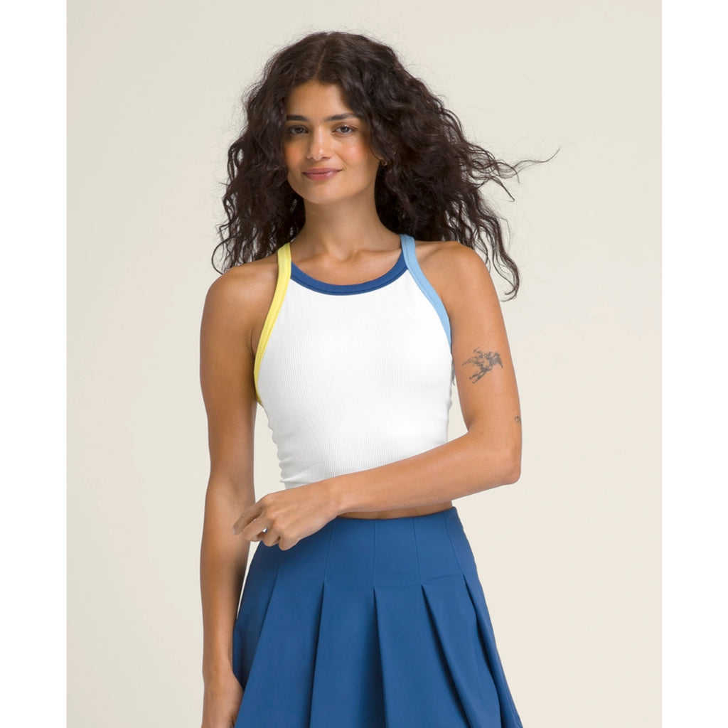 On The Daily Brami in Bright White / Airy Blue