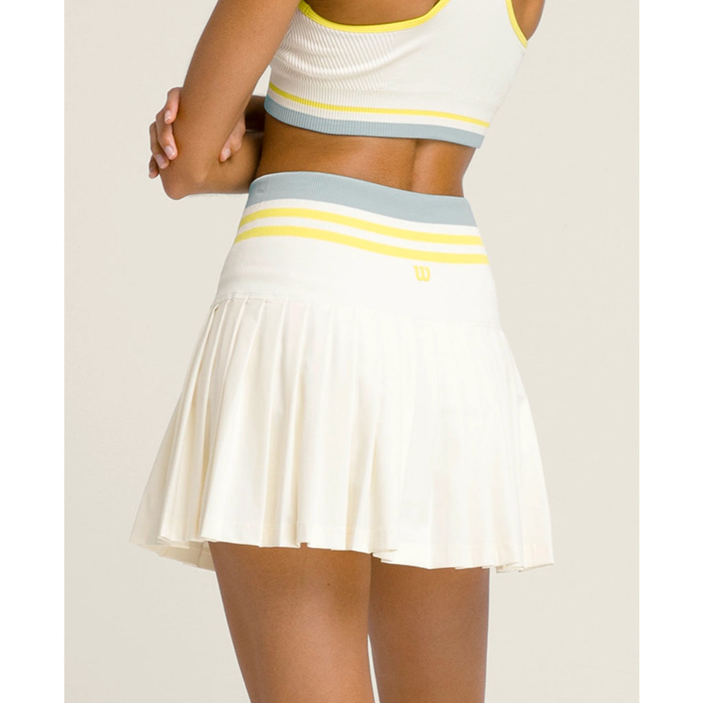 WILSON Midtown Tennis Skirt in Sandrift / Aurora
