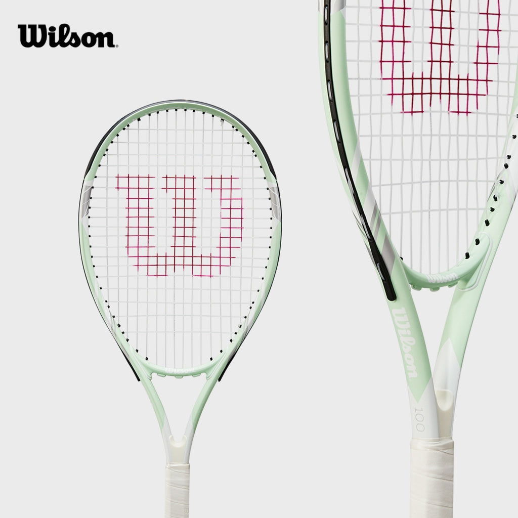 WILSON Intrigue Recreational Tennis Racket in Mint Green