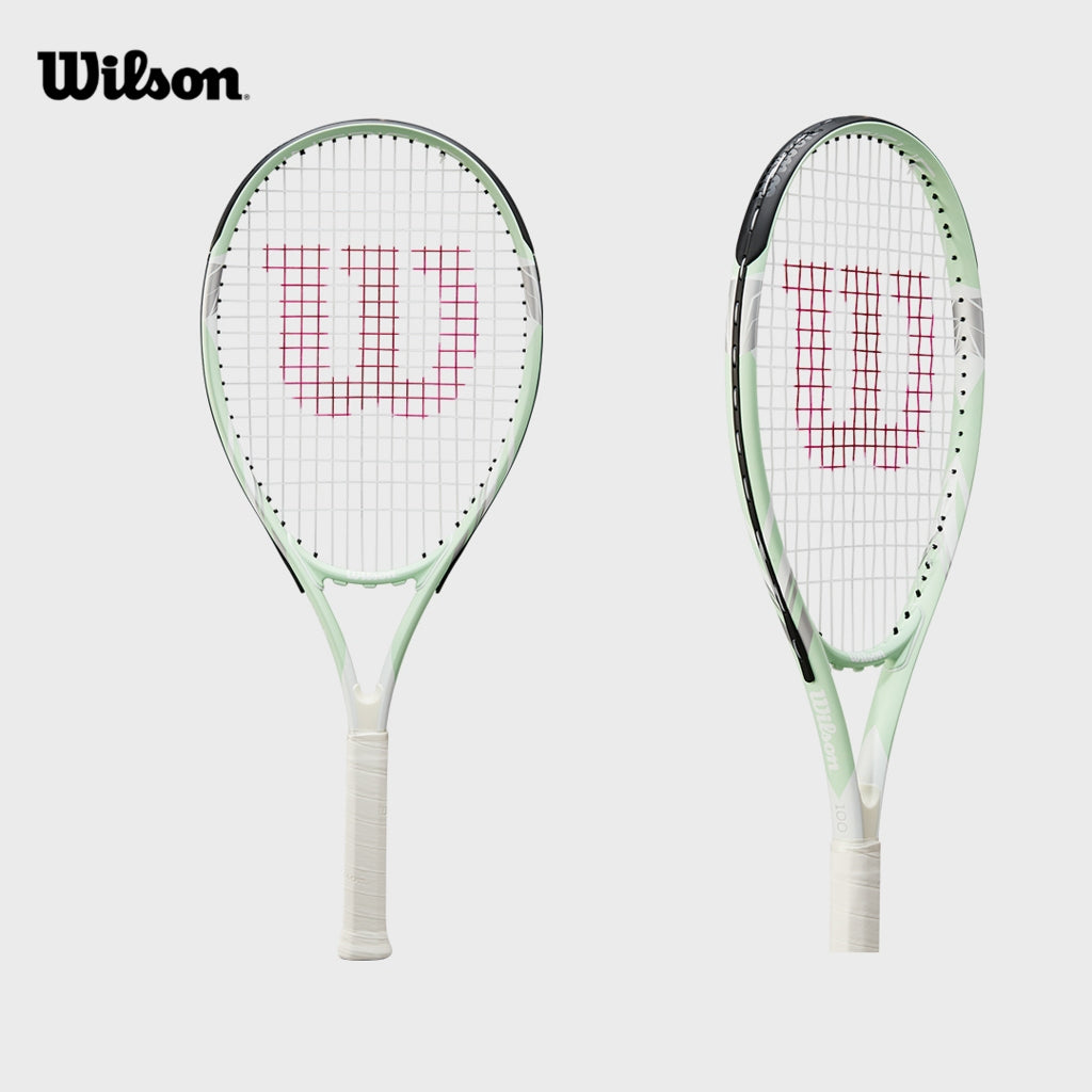 WILSON Intrigue Recreational Tennis Racket in Mint Green