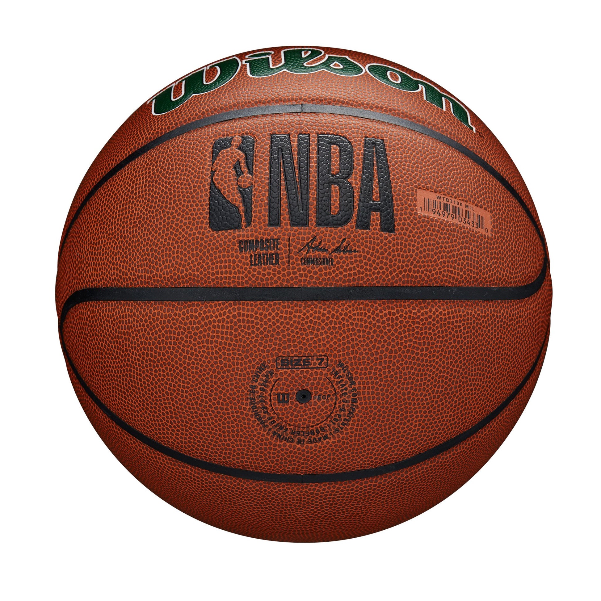 NBA Team Alliance Milwaukee Bucks 7 Basketball